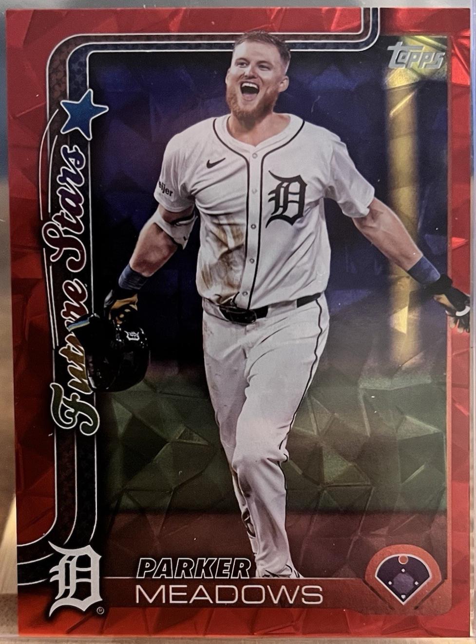 Parker Meadows [Red Diamante Foil] #576