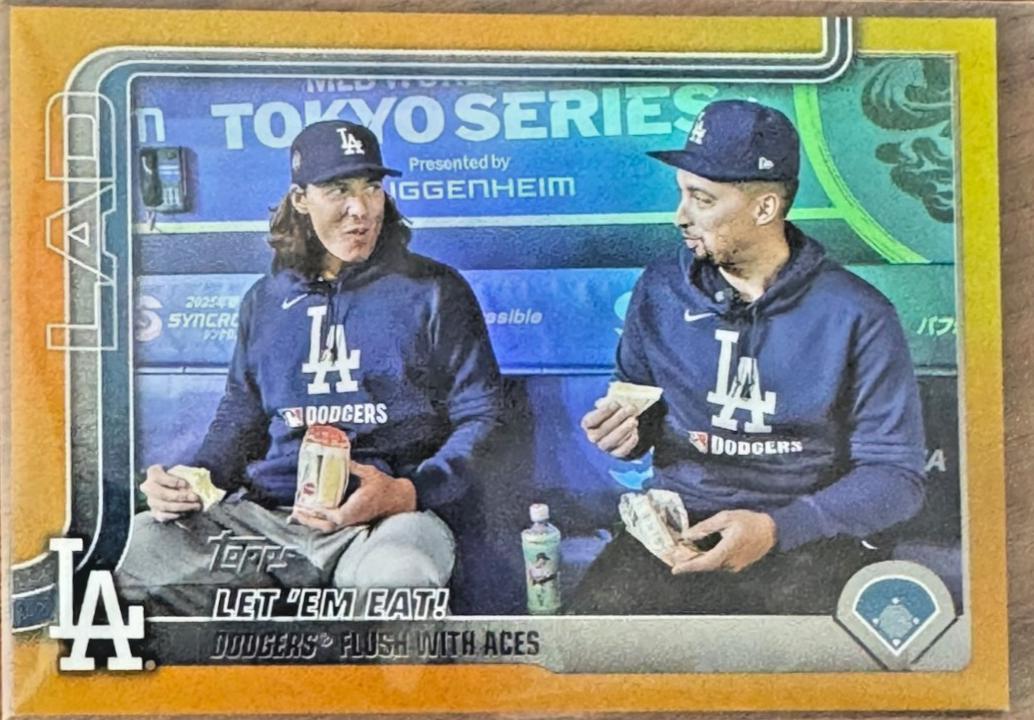Blake Snell / Tyler Glasnow [Gold Rainbow Foil] #US119