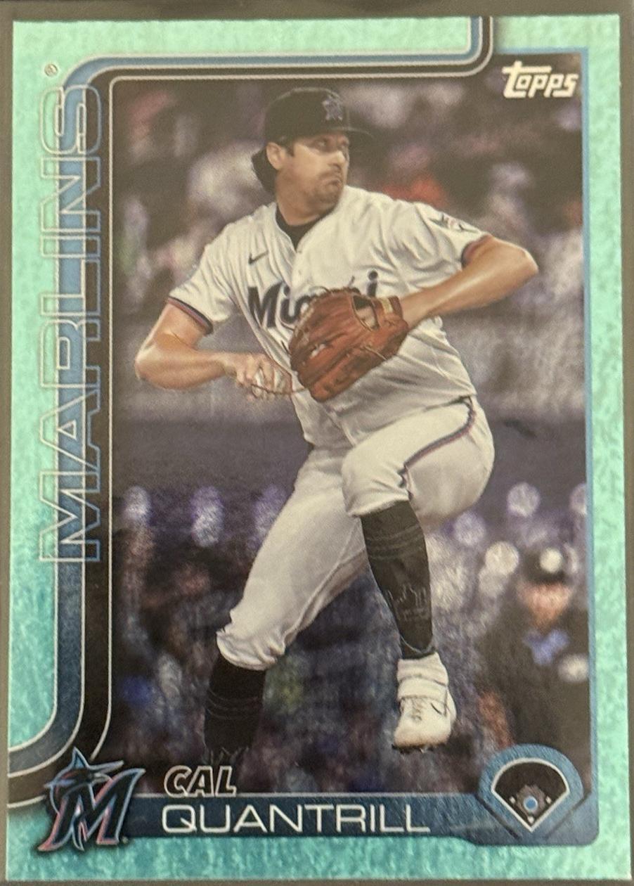 Cal Quantrill [Aqua Rainbow Foil] #US191