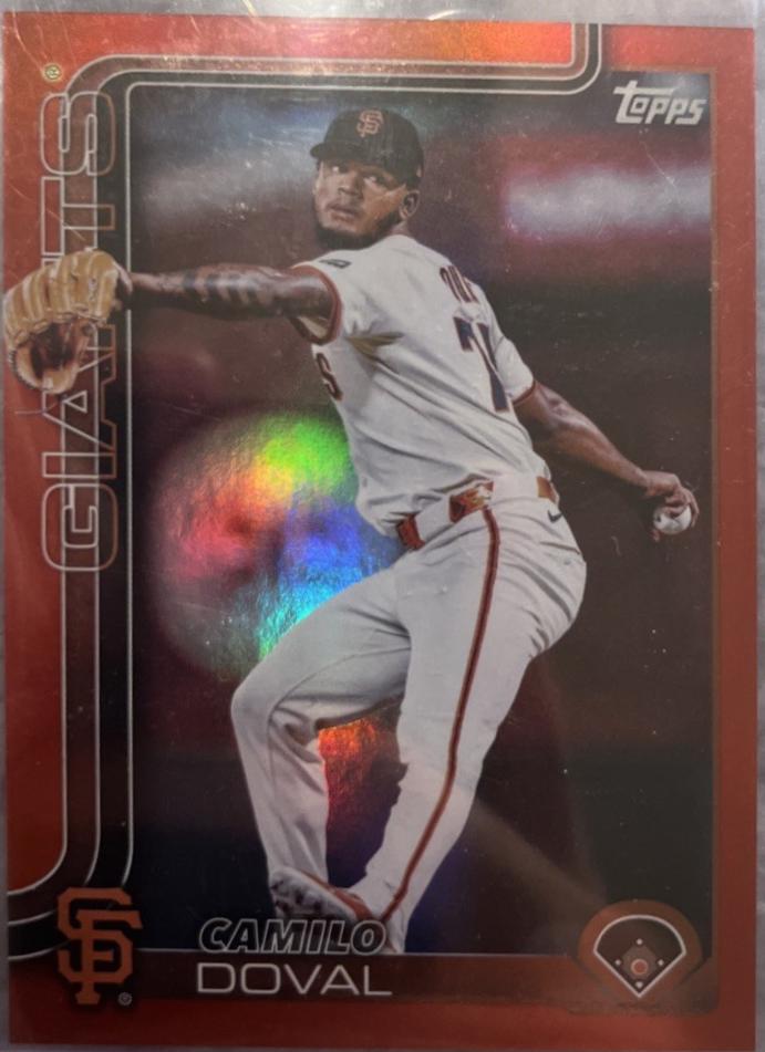 Camilo Doval [Red Diamante Foil] #US328