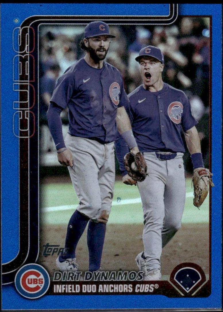 Dansby Swanson / Matt Shaw [Holo Blue Foil] #US309