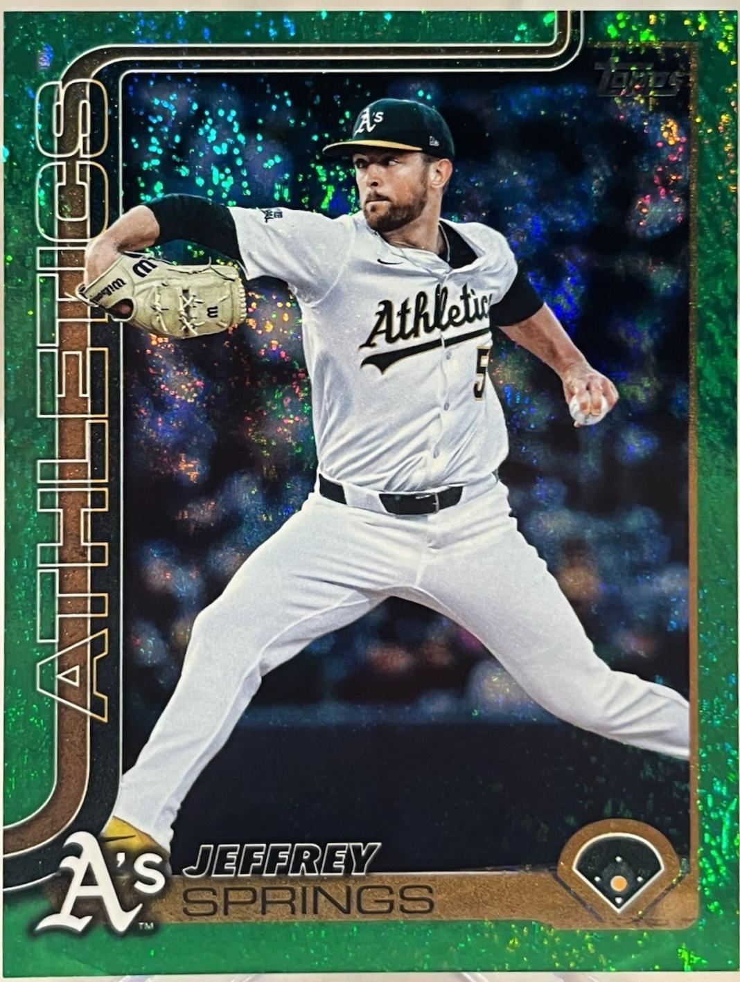 Jeffrey Springs [Holo Green Foil] #US283