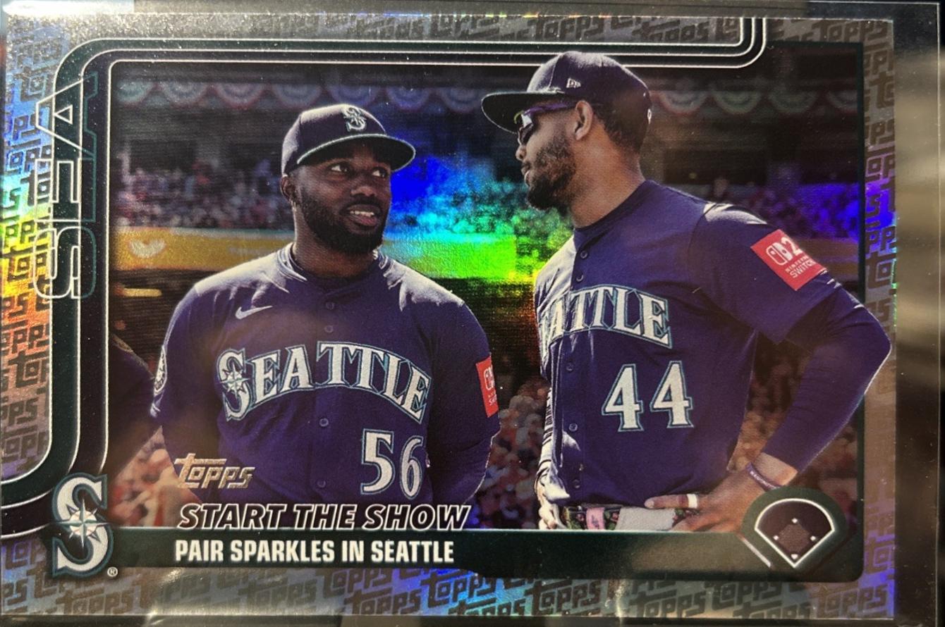 Julio Rodriguez / Randy Arozarena [Topps Logo Foil] #US244
