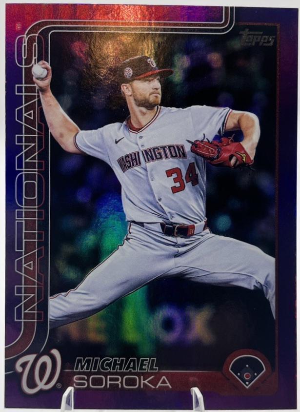 Michael Soroka [Holo Purple Foil] #US347