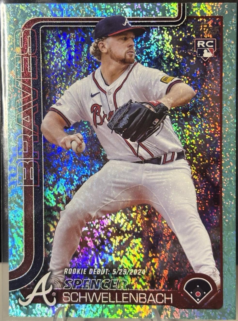 Spencer Schwellenbach [Holo Aqua Foil] #US327