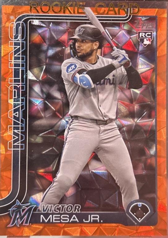 Victor Mesa Jr. [Orange Diamante Foil] #US220