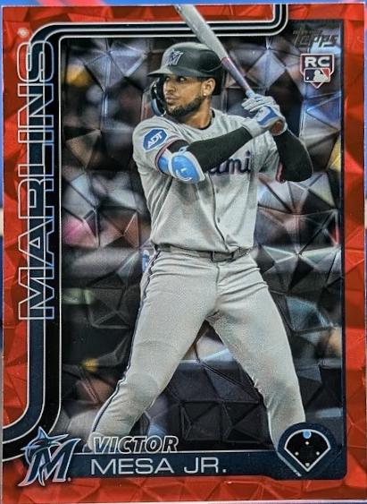 Victor Mesa Jr. [Red Diamante Foil] #US220