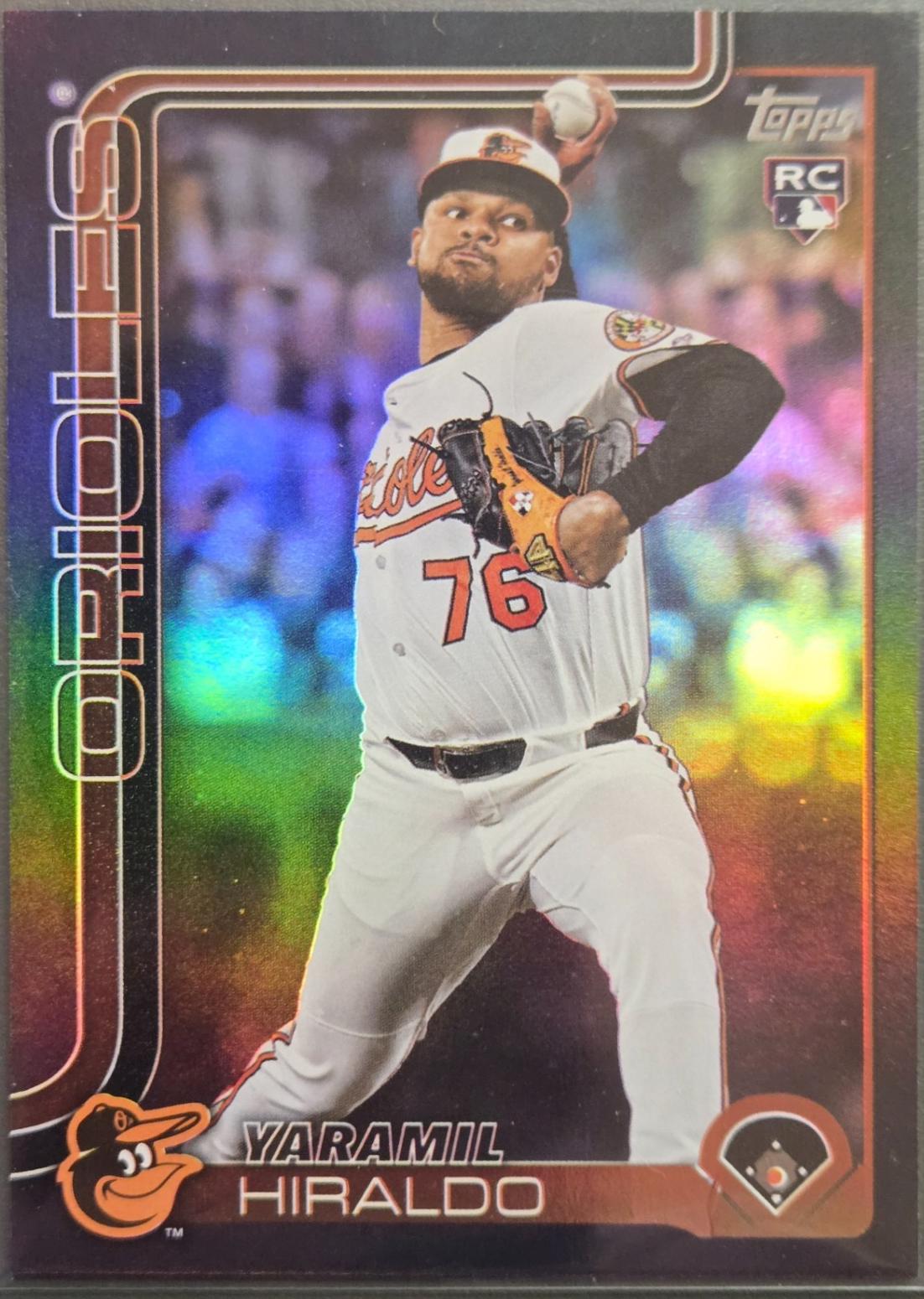 Yaramil Hiraldo [Black Rainbow Foil] #US210