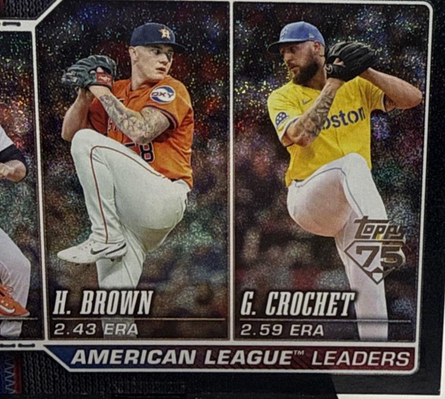 American League Leaders ERA [Black Rainbow] #327