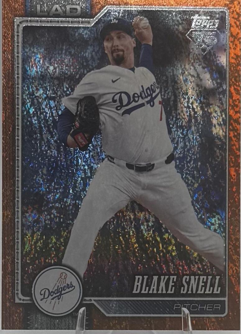 Blake Snell [Orange Holo] #340