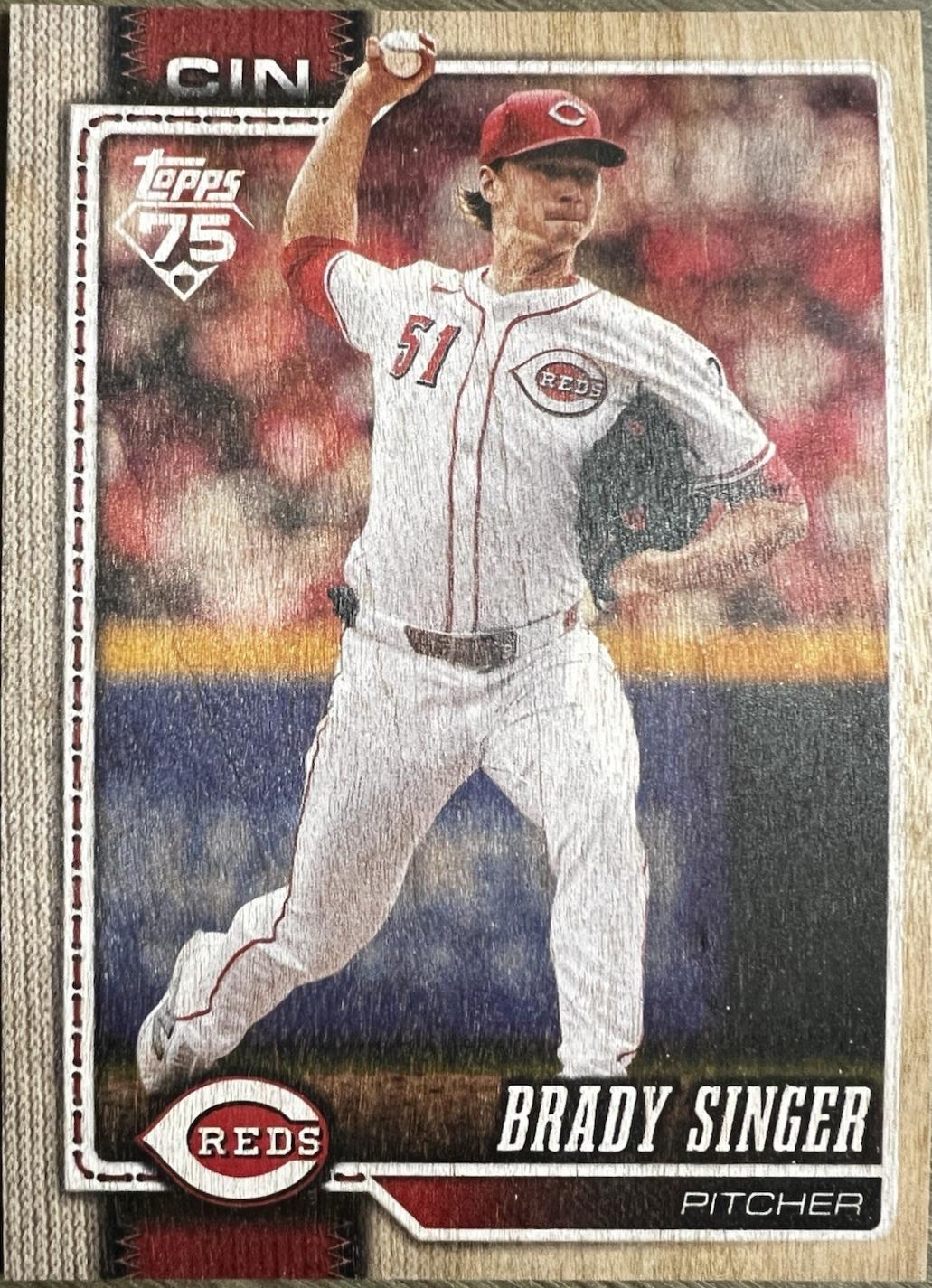 Brady Singer [Wood] #282
