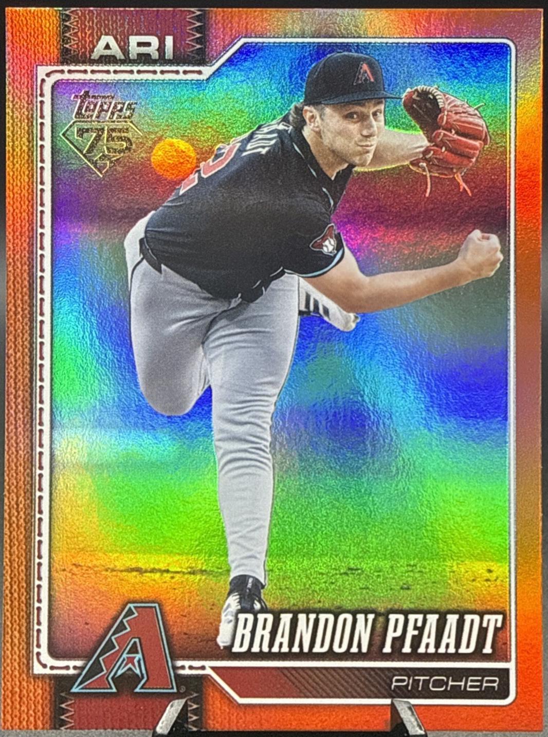 Brandon Pfaadt [Orange Holo] #45