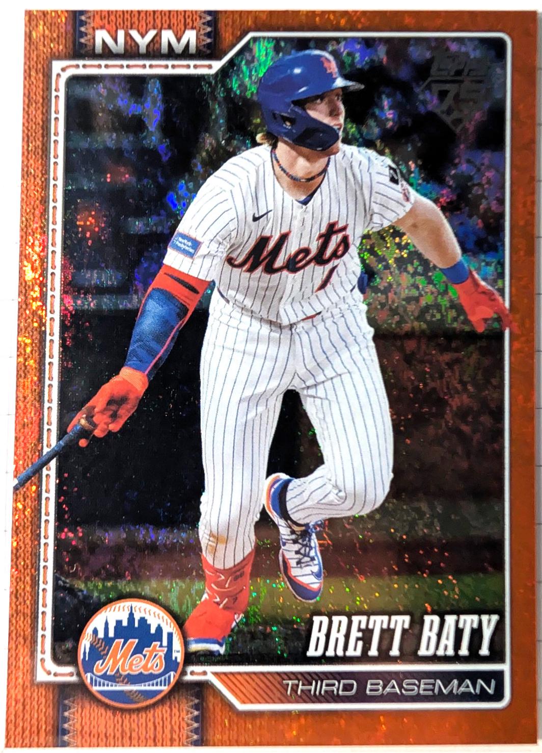 Brett Baty [Orange Holo] #347