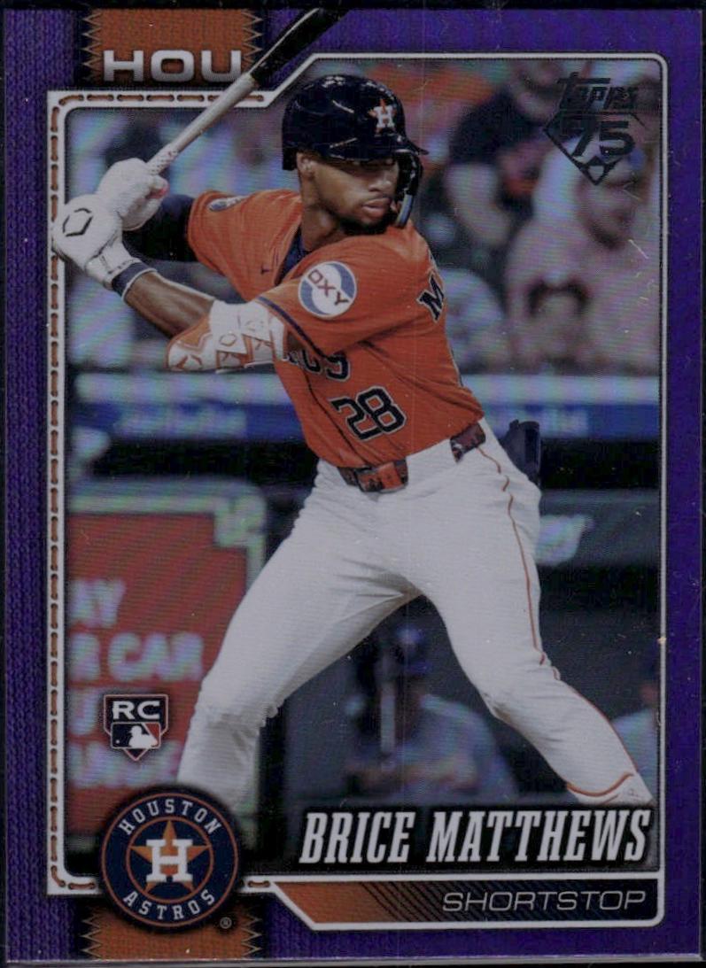 Brice Matthews [Purple Holo] #132