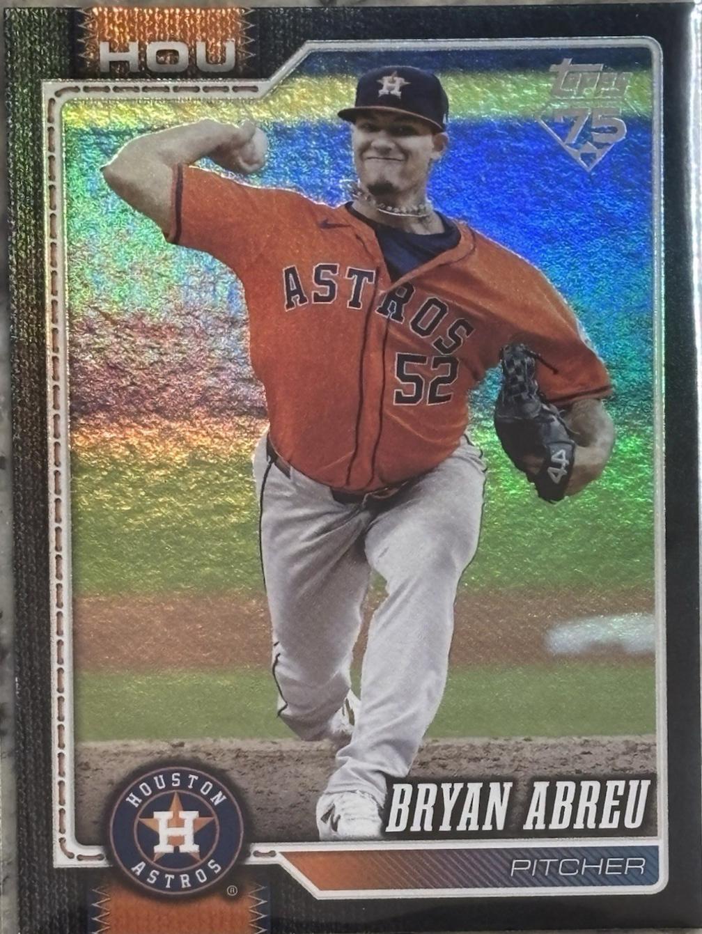 Bryan Abreu [Black Sandglitter] #231