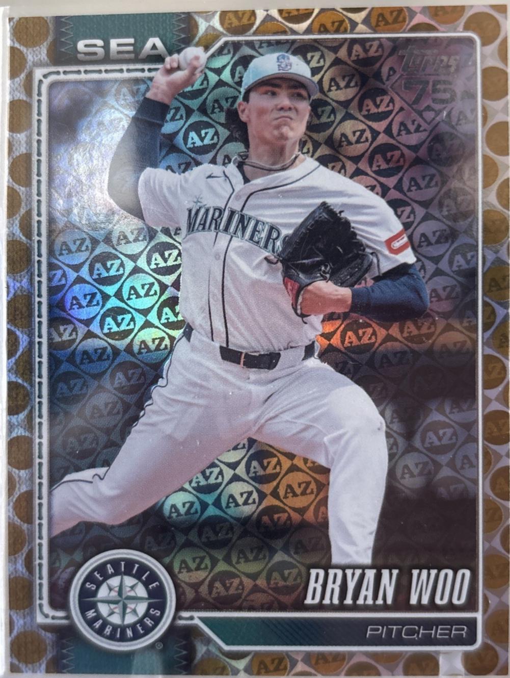 Bryan Woo [Gold Spring Training] #62