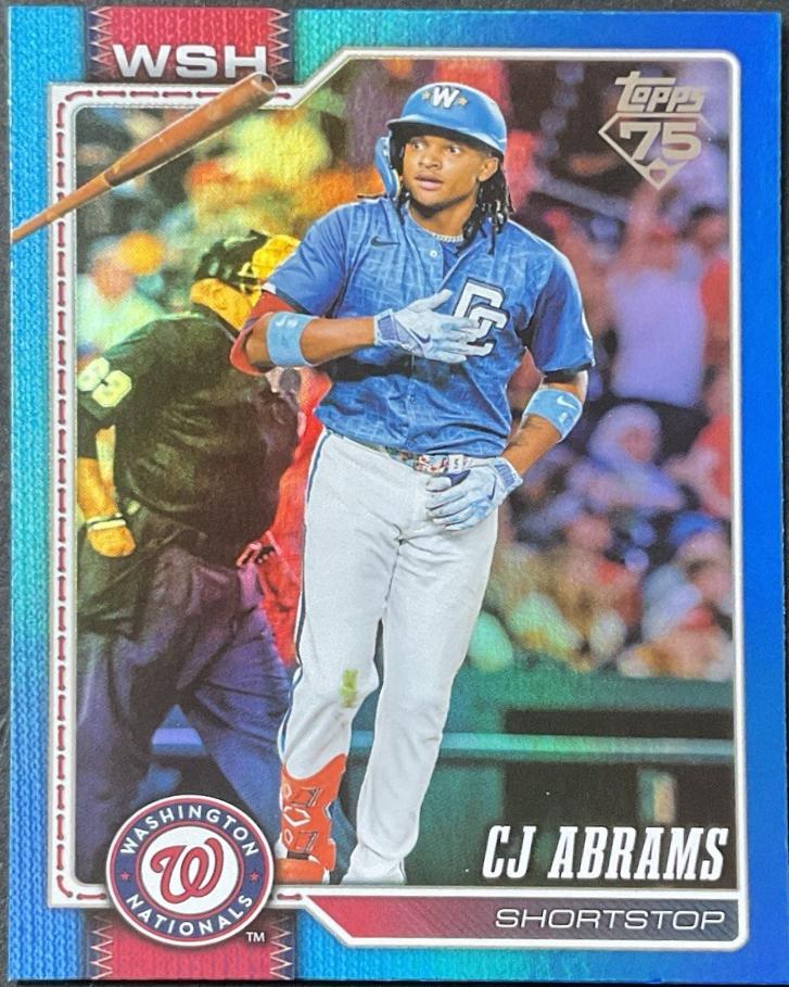 CJ Abrams [Blue Rainbow] #152