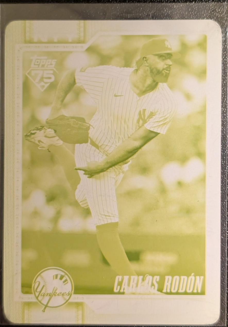 Carlos Rodon [Printing Plate] #82