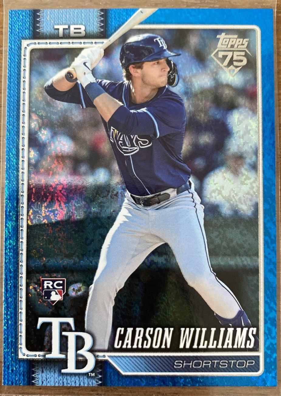 Carson Williams [Blue Holo] #25