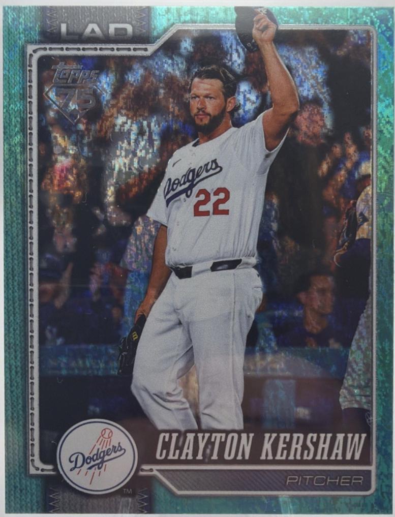Clayton Kershaw [Aqua Holo] #22