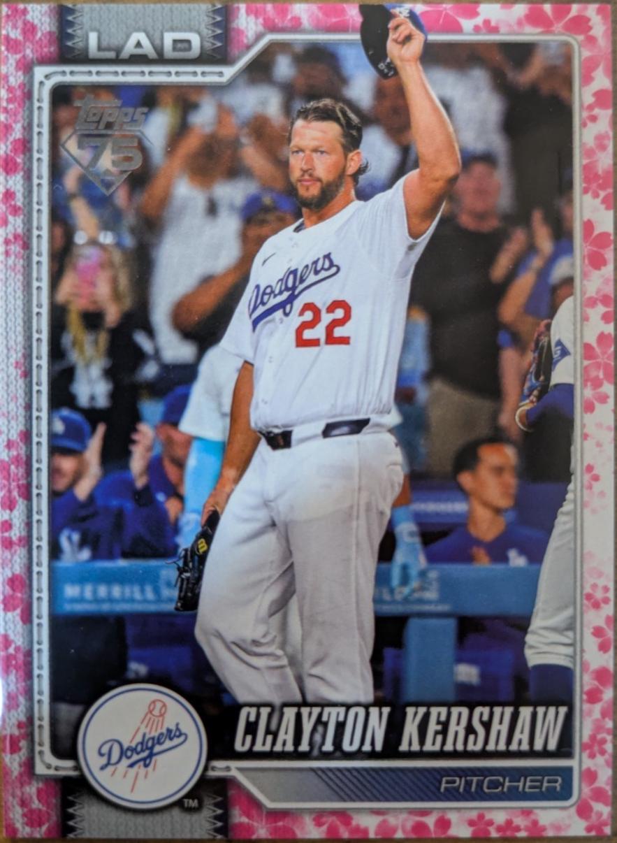 Clayton Kershaw [Cherry Blossom] #22