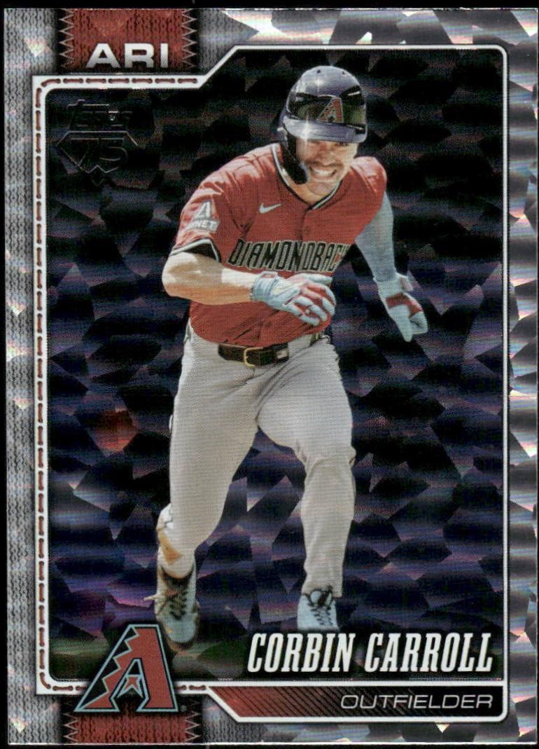 Corbin Carroll [Silver Crackleboard] #314