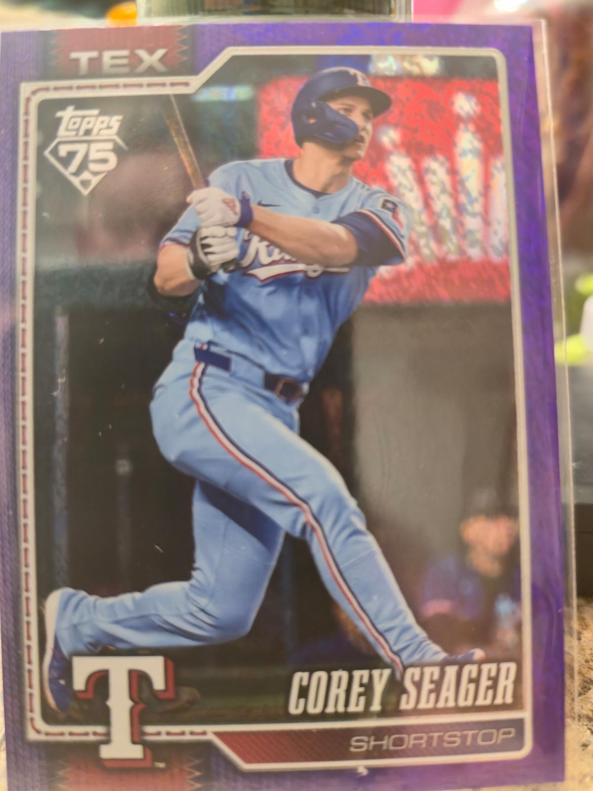 Corey Seager [Purple Holo] #96