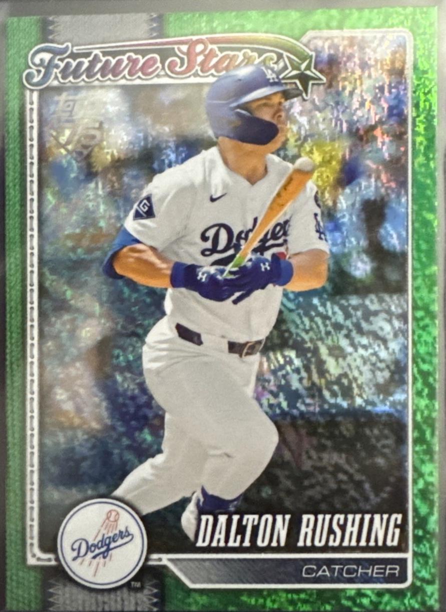 Dalton Rushing [Green Rainbow] #103