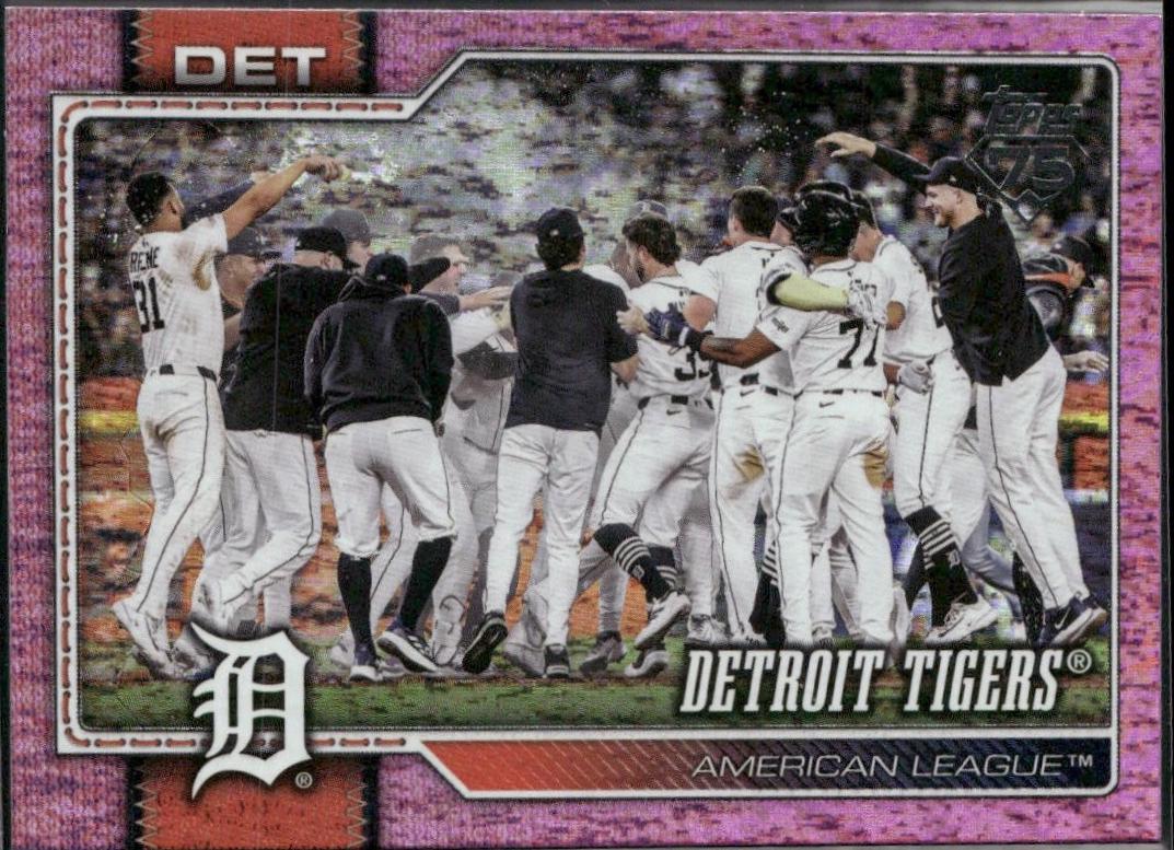 Detroit Tigers [Pink Holo] #262
