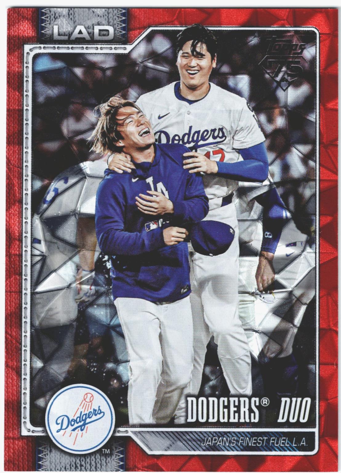 Dodgers Duo [Red Diamante] #265