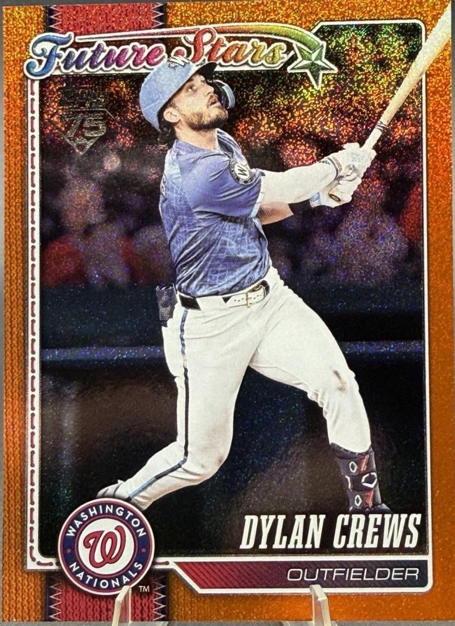 Dylan Crews [Orange Sandglitter] #86