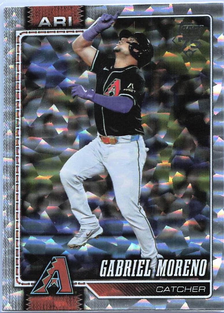 Gabriel Moreno [Silver Crackleboard] #71