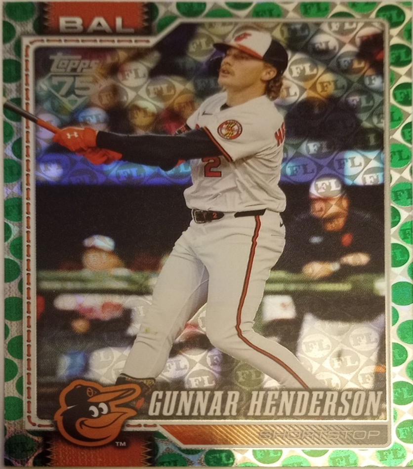 Gunnar Henderson [Green Spring Training] #46