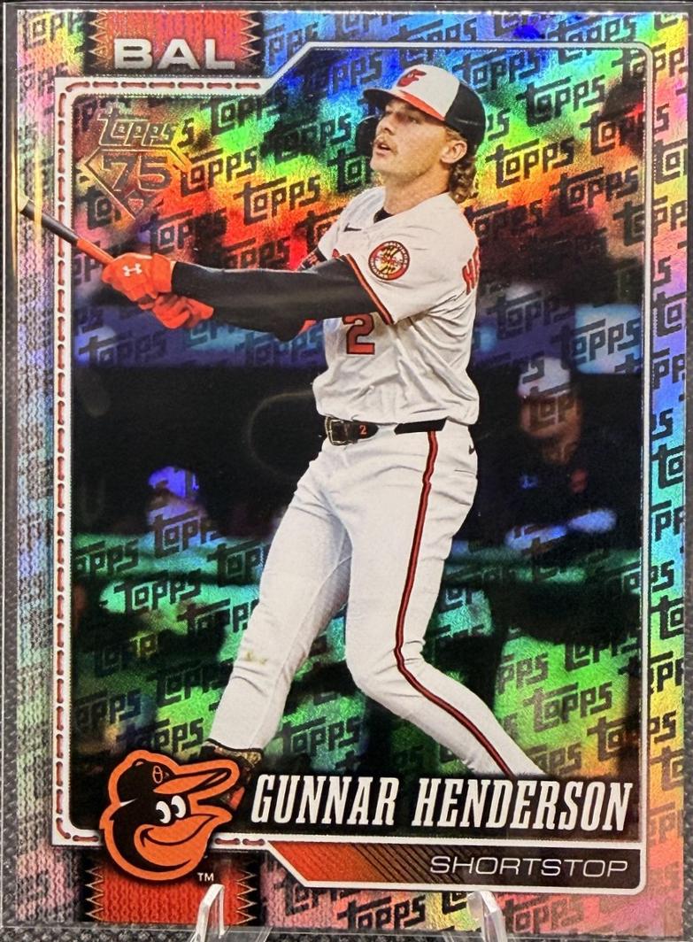 Gunnar Henderson [Topps Foil Pattern] #46
