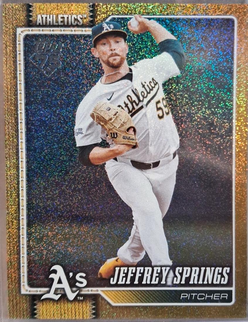 Jeffrey Springs [Gold Holo] #87