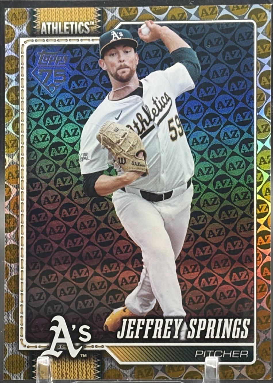 Jeffrey Springs [Gold Spring Training] #87