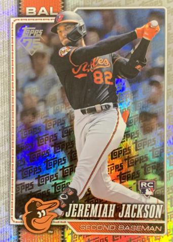 Jeremiah Jackson [Topps Foil Pattern] #277
