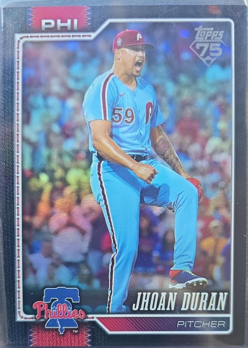 Jhoan Duran [Black Holo] #83
