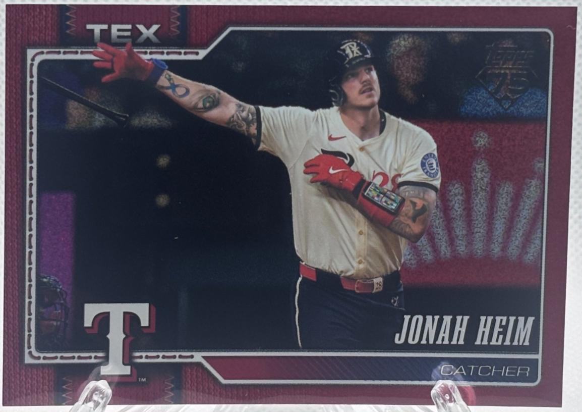 Jonah Heim [Red Sandglitter] #78