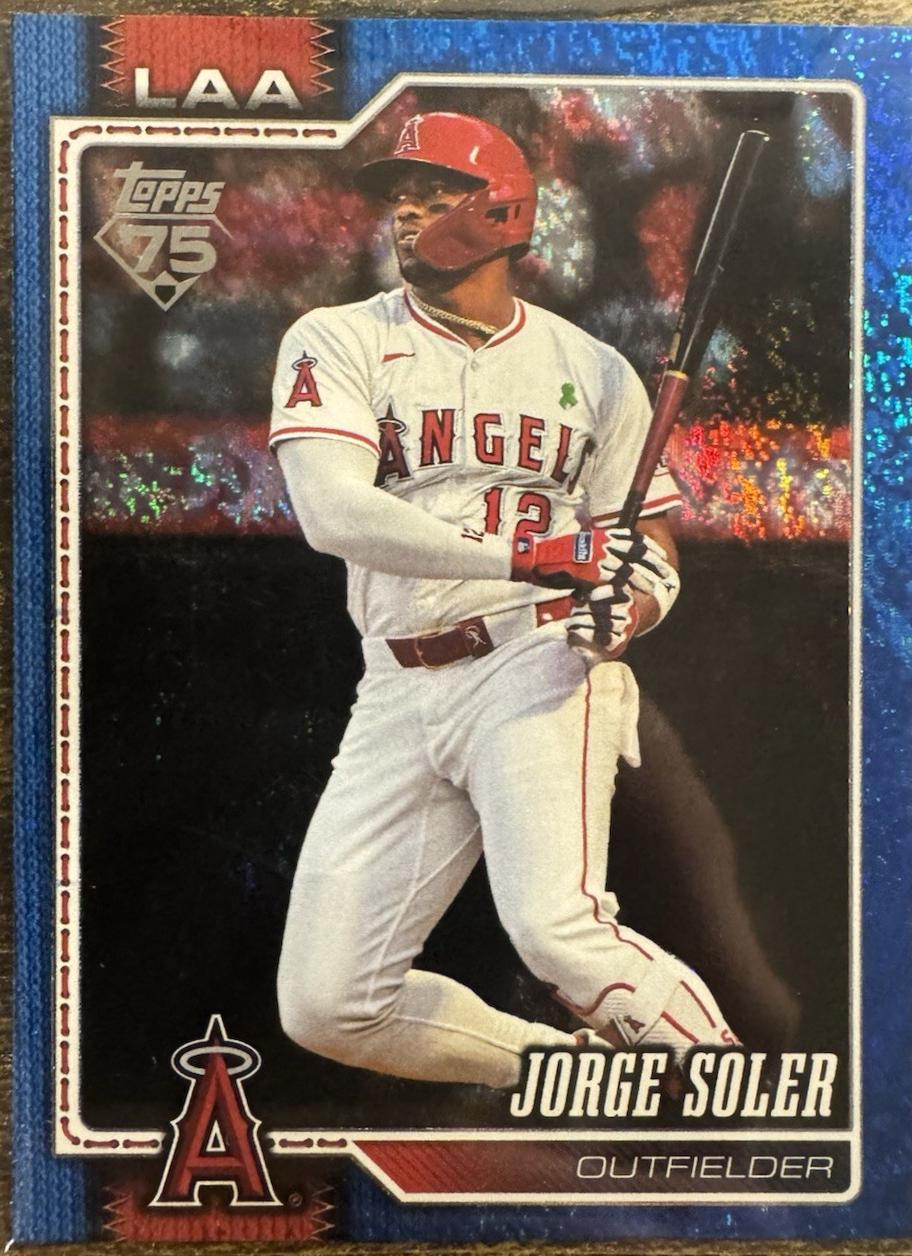 Jorge Soler [Blue Holo] #162