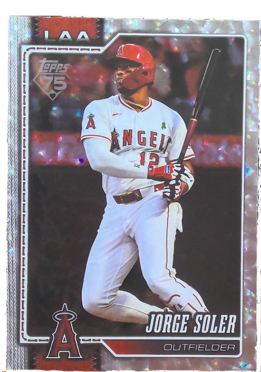 Jorge Soler [Silver Crackleboard] #162
