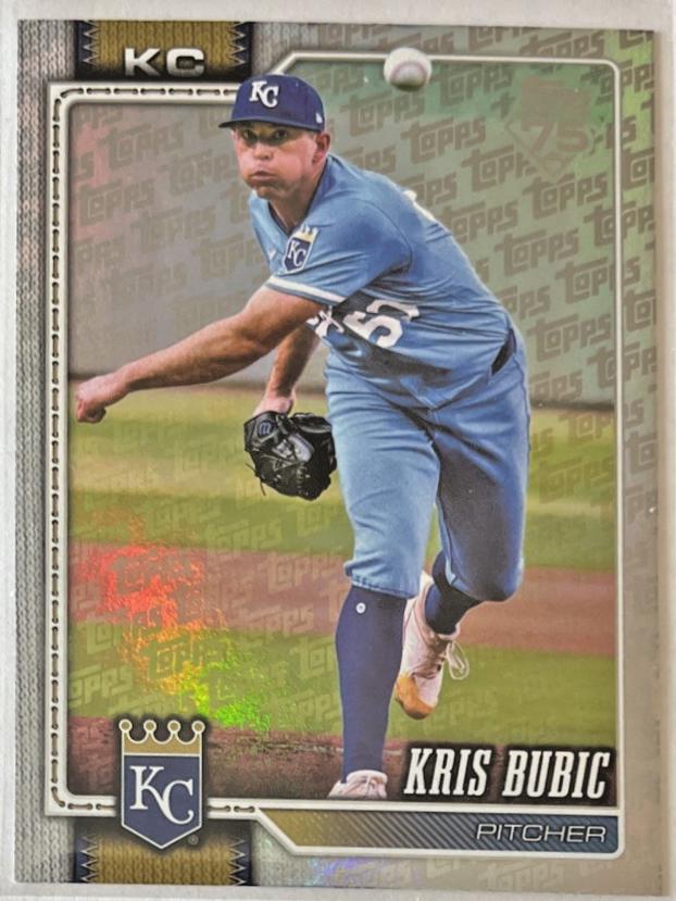 Kris Bubic [Topps Foil Pattern] #58