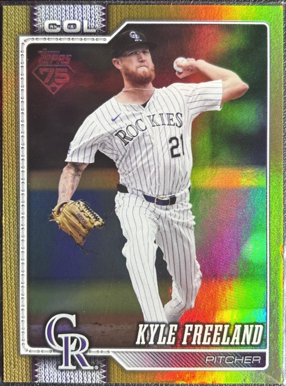 Kyle Freeland [Gold Rainbow] #106