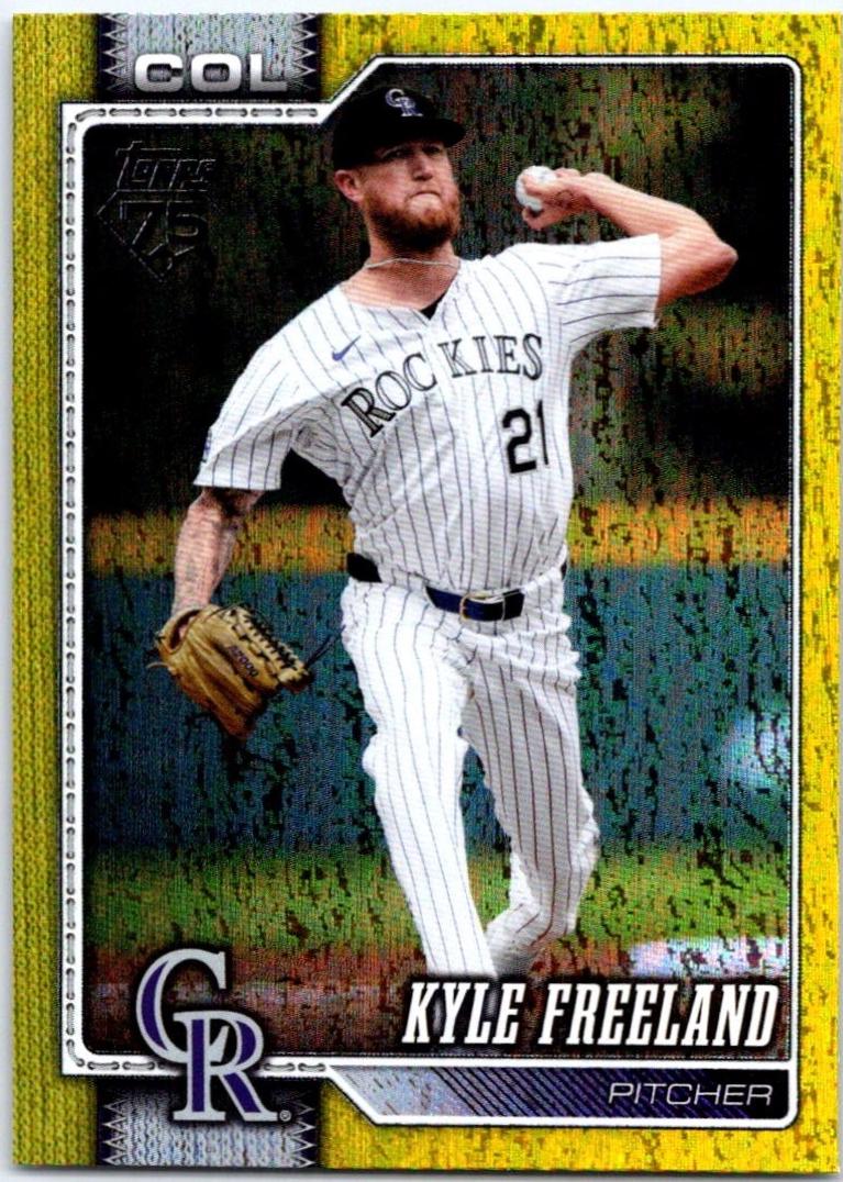 Kyle Freeland [Yellow Rainbow] #106