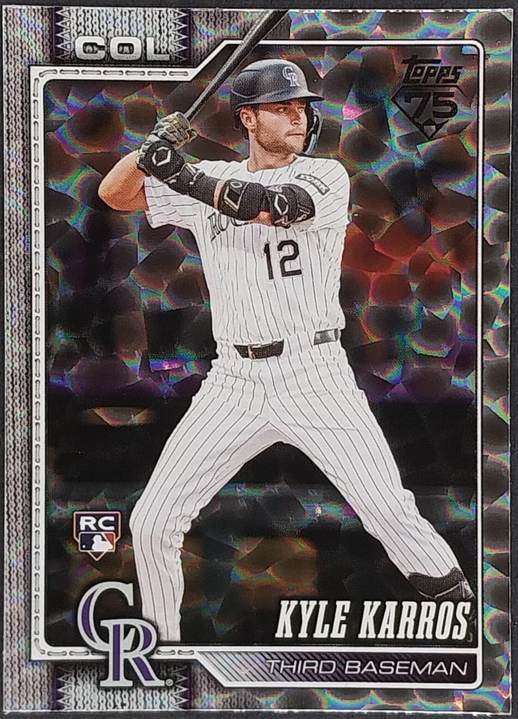 Kyle Karros [Silver Crackleboard] #334
