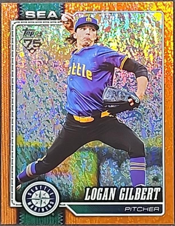 Logan Gilbert [Orange Holo] #235