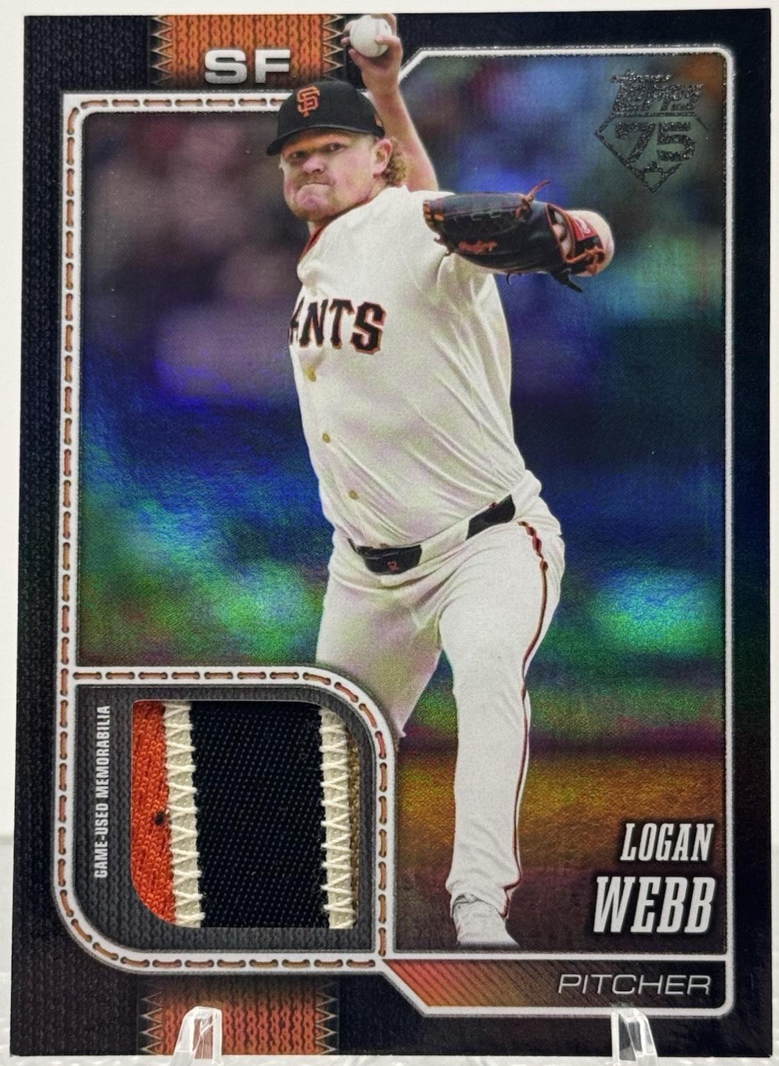 Logan Webb [Black Sandglitter] #69