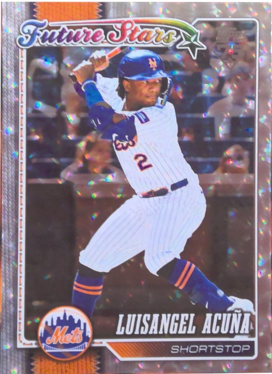 Luisangel Acuna [Silver Crackleboard] #275