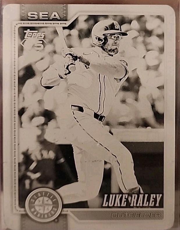 Luke Raley [Printing Plate] #142