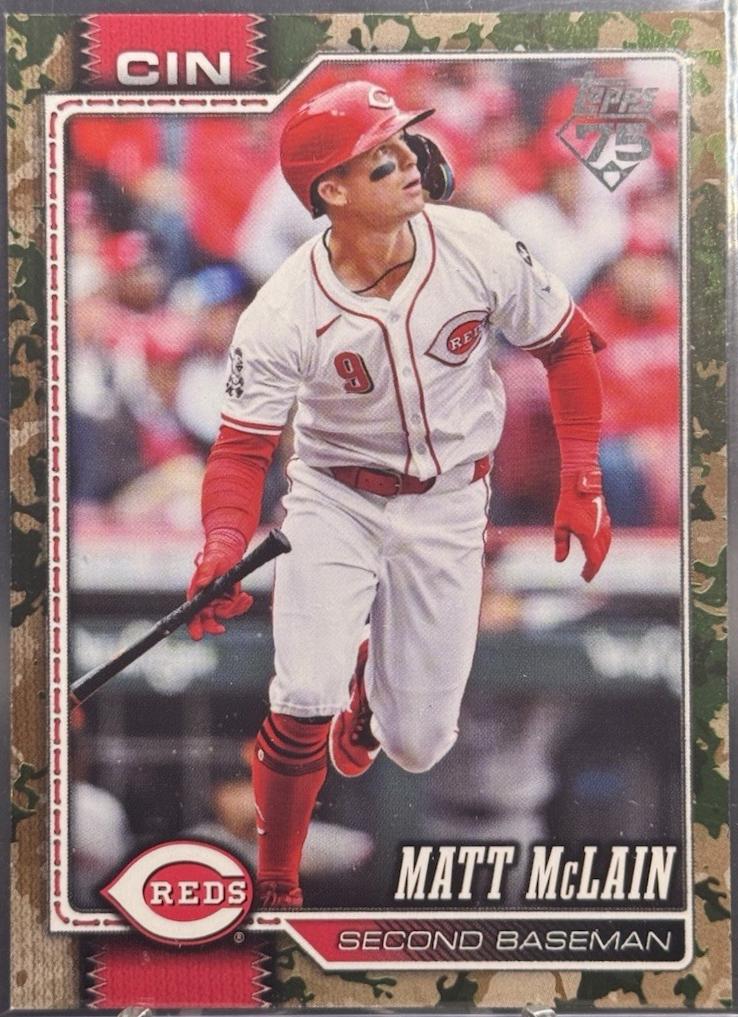 Matt McLain [Memorial Day Camo] #81